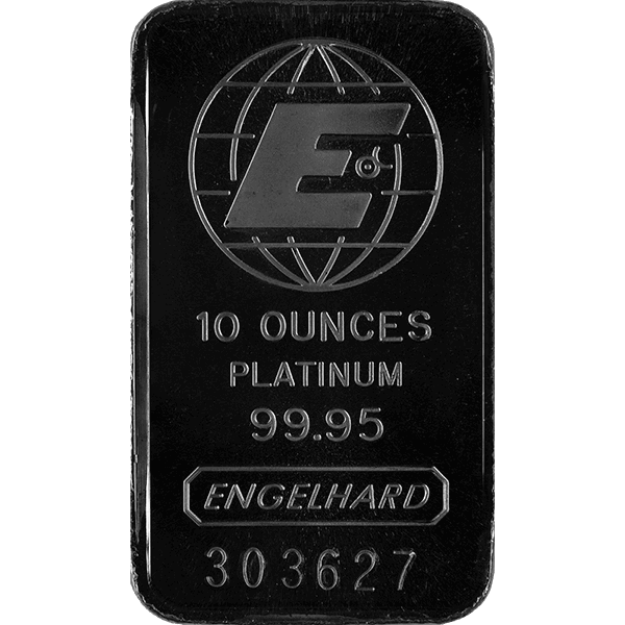 Picture of Platinum Bar 10 oz. - .9995 fine platinum