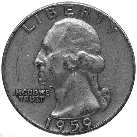 Show details for 90% Junk Silver Quarters Our Choice 100$ Face Value Bag Picture of 90% Junk Silver Quarters Our Choice 100$ Face Value Bag