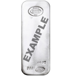 Picture of Silver Bar 100 Ounce - .999 fine silver