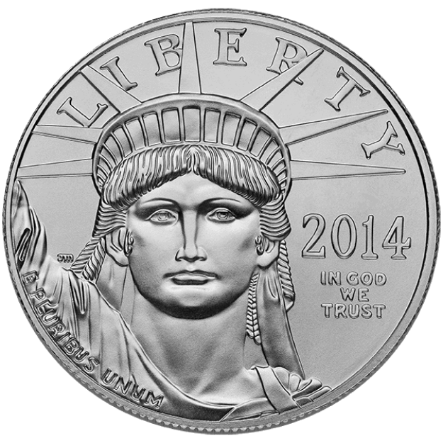 Picture of Platinum American Eagle 1 Ounce - .9995 fine platinum