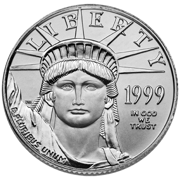 Picture of Platinum American Eagle 1/4 Ounce - .9995 fine platinum