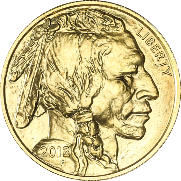 Picture of Gold American Buffalo 1 oz.- - .9999 fine gold