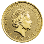 Picture of Gold British Britannia 1 Ounce - .9999 fine gold