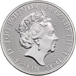 Picture of Platinum British Britannia 1 Ounce - .995 fine platinum