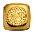 Picture of Gold Cast Square Bar 1 Ounce Perth Mint- .9999 fine gold